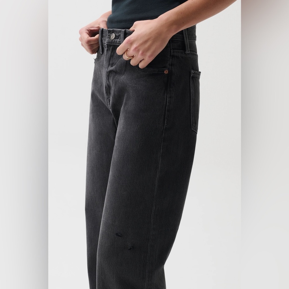 Pistola LEXI MID RISE BOWED STRAIGHT JEANS